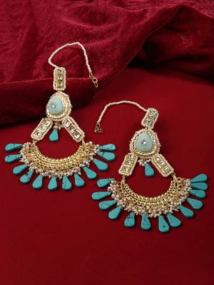 Saat drop earring 2