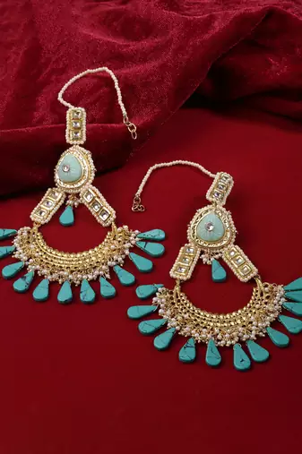 Saat drop earring