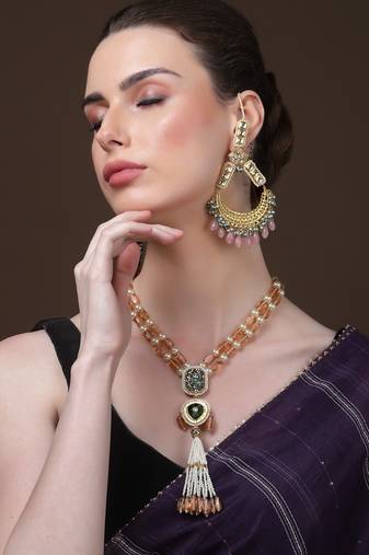 Gul-afsha drop earring