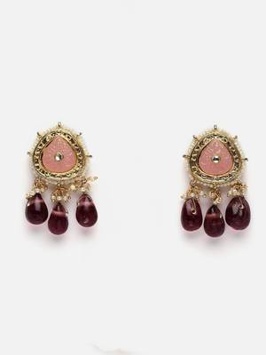 Coral drop earring 3