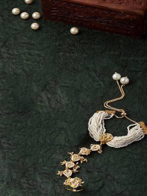 Meringue hath phool hand jewellery 2