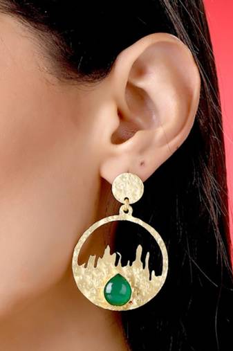 Sanwarna drop earring
