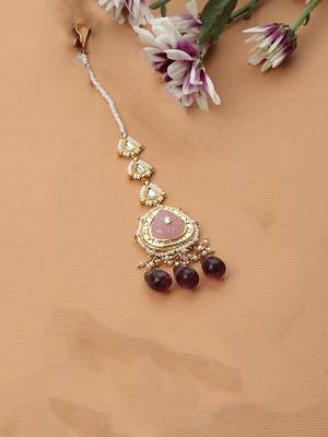 Sangria maang tikka hair jewellery 2