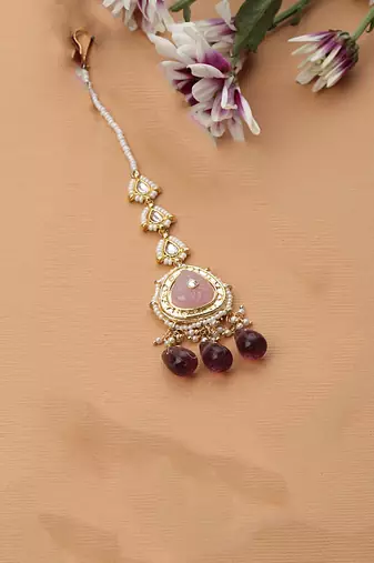 Sangria maang tikka hair jewellery