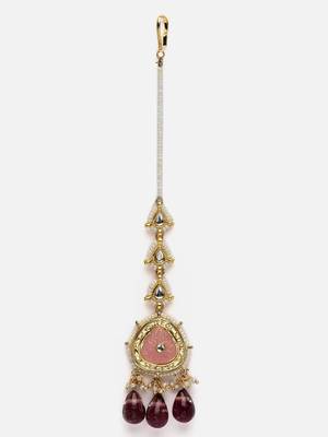 Sangria maang tikka hair jewellery 3