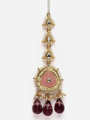 Sangria maang tikka hair jewellery 4