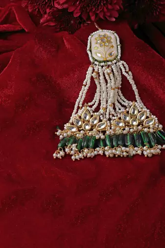 Mossy passa hair jewellery
