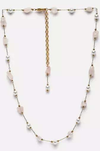 Gul-e-firdous string necklace