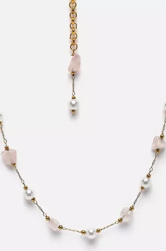 Gul-e-firdous string necklace