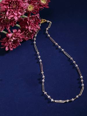 Swirl string necklace 2
