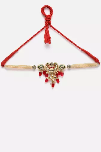 Cheeni chamak chokar necklace