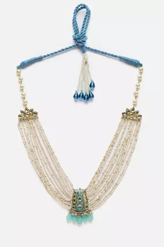 Neela guldasta haar necklace
