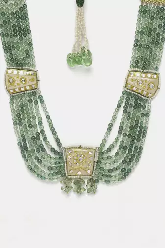 Opal haar necklace