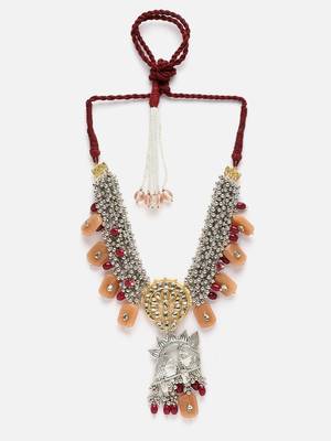 Persimmon haar necklace 3