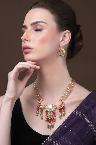 Angoor anar haar necklace