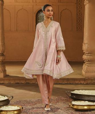 Rose Short Kalidaar Faria Anarkali Punjabi Salwar Suit 2