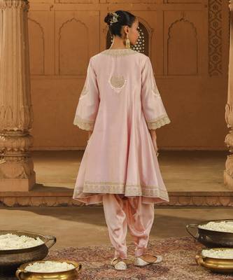 Rose Short Kalidaar Faria Anarkali Punjabi Salwar Suit 3
