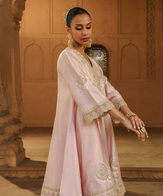 Rose Short Kalidaar Faria Anarkali Punjabi Salwar Suit 4