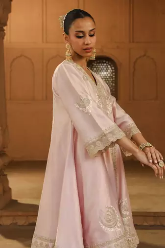 Rose Short Kalidaar Faria Anarkali Punjabi Salwar Suit