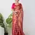 Aakar multi colour handloom tissue saree