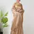Aakar golden handloom tissue saree
