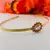 Stone stud gold plated  hair band color golden material brass  size free size