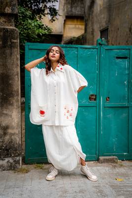 Shvet- mul dhoti 1