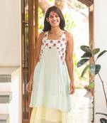 Sleeveless layered dress