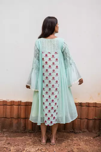 Side panelled dress