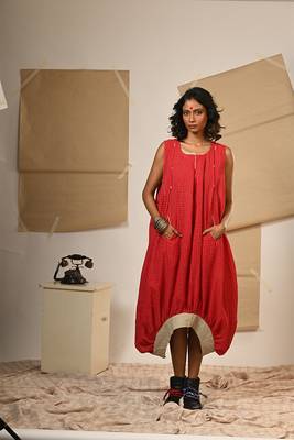 Balloon jacket dress 1