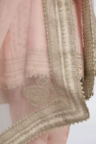 Naazira carnation pink kurta set