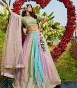 Multicolor Women Lehenga Choli for Women