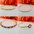 Free size material brass stone stud  hair band combo