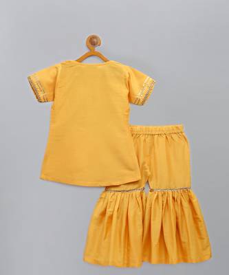 Eid mubarak kurta with sharara set 4
