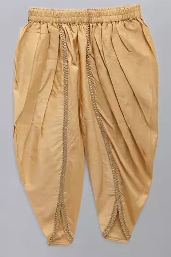 Thread of love peplum kurta with dhoti set