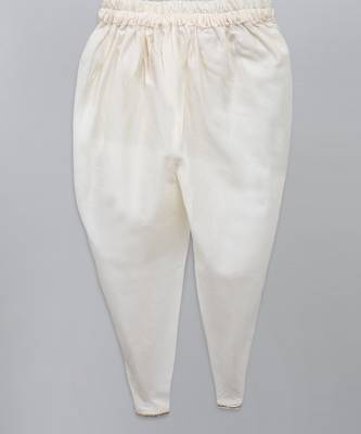Ganpati embroidered assymetric kurta dhoti 2