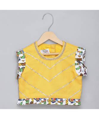 Lohri printed cotton lehnga set 4