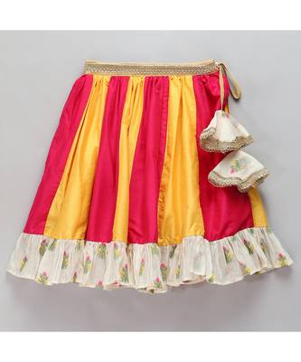 Laxmi goddess embroidered lehnga set 5