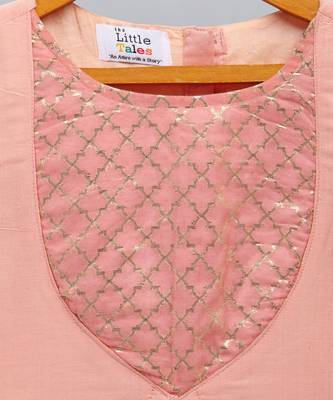 Peach frilly top with double layered net lehnga 2