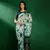 dark green jacquard design cotton saree with unstitched blouse piece