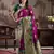 Purple lichi silk wevon rich pallu heavy partywear saree