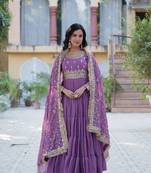 Onion beautiful designer sequance embroidery work heavy partywear gown with dupatta