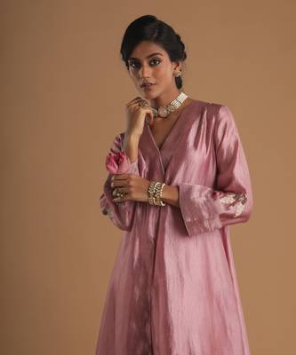 Harmony blush kurta set 2