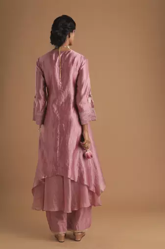 Harmony blush kurta set