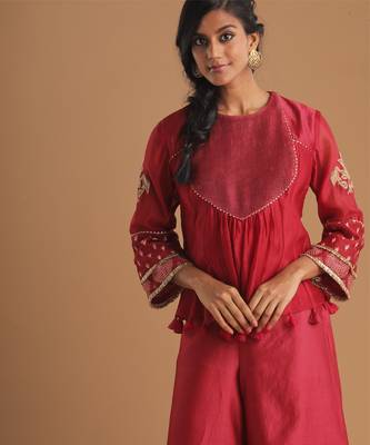 Gulab gulal palazzo set 2