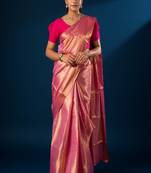 Rani tissue silk banarasi zari kanjivaram saree