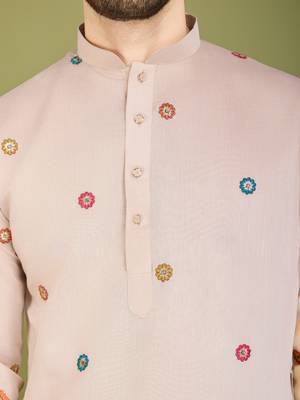 Ivery viscose silk thread & sequins embroidered work wedding ceremony festival marriage party wear straight kurta 9