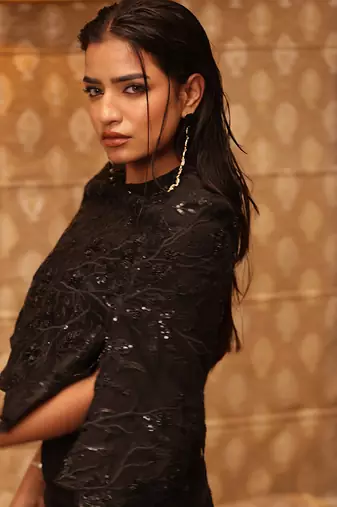 Inky black marquise set inky - neha garg