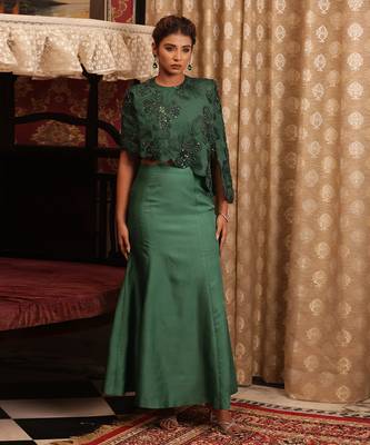 Emerald green marquise set emerald - neha garg 2