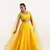 Yellow  Embellished Georgette lehenga choli